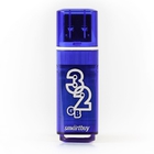 Smartbuy USB Drive 32GB Glossy series Dark Blue 3.0/3.1  (SB32GBGS-DB) 
