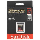 Micro SecureDigital 64GB Sandisk Extreme PRO CFexpress Type B  SDCFE-064G-GN4NN 1500MB/s R, 800MB/s W
