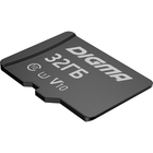 Флеш карта microSDHC 32GB Digma CARD10 V10 + adapter (DGFCA032A01)(1845091)