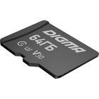 Флеш карта microSDXC 64GB Digma CARD30 V30 + adapter