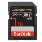 Карта памяти SanDisk Extreme Pro SD UHS I 1TB Card for 4K Video for DSLR and Mirrorless Cameras 200MB/s Read & 140MB/s Write