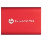 HP Portable SSD 1TB External P500 Series Red <1F5P5AA#ABB> (USB 3.2 Gen2 Type-C, up to 420/420Mbs, 500TBW, 79х54х10, 45g)