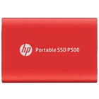 HP Portable SSD 250GB External P500 Series Red <7PD49AA#ABB> (USB 3.2 Gen2 Type-C, up to 370/200Mbs, 100TBW, 79х54х10, 45g)