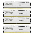 Комплект модулей памяти Kingston 128GB DDR5 5200MHz DIMM FURY Beast White (4х32gb), CL40 