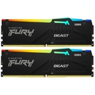 Kingston 32GB 6000MT/s DDR5 CL32 DIMM (Kit of 2) KF560C30BBAK2-32 FURY Beast RGB XMP