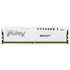 Оперативная память Kingston Fury Beast KF560C30BWE-16 DDR5 -  1x 16ГБ 6000МГц, DIMM,  White,  Ret