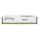 Память DDR5 16GB 6000MHz Kingston KF560C36BWE2-16 Fury Beast White Expo RTL PC5-48000 CL36 DIMM 288-pin 1.35В dual rank с радиатором Ret