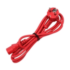 Кабель питания Cablexpert (RU) Schuko-C13, 3x0.75мм2, 10A, с заземлением, медь, 1.8м, красн,пак (PC-186-VDE-R-1.8M)
