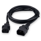 Гарнизон Кабель питания C13-C14, 3x1.0мм2, 16А, CCA, с заземлением, 1.8м, черный, пакет (GPC-189-1-1.8M)