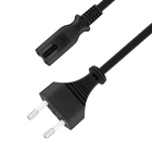 5bites Кабель питания PC305-50A IEC-320-C7 / CEE 7/16 / 220V / 2G*0.50MM / 6A / CCA / 5M