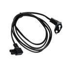 Cablexpert  Кабель питания CEE 7/16-C7, 2x0.75мм2, 2.5А, VDE, угл.разъемы, 1.8м, черный, пакет (PC-184A-VDE-1.8M)