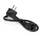 Exegate EX297813RUS Кабель питания ноутбуков ExeGate Power PC5-0,5P (Евровилка Schuko->C5, VDE-250V-3*0.5mm2, медь, черный, 6A, 0.5м)