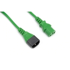 Кабель питания Filum FL-PC-C13/C14-C1-1.8-GR ПВС-АП 3x1.0 С13 - C14, 220/250В, 10А, зеленый, 1.8м	(1070852)