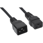 Кабель питания Filum FL-PC-C19/C20-C-1.8-BK ПВС-АП 3x1.5 С19  - C20, 220/250В, 16А, чёрный, 1.8м (845731)