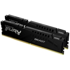 Kingston 64GB 5600MT/s DDR5 CL40 DIMM (Kit of 2) FURY Beast Black KF556C40BB2K2-64