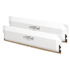 Crucial Pro Gaming by Micron DDR5-6400 64GB Kit (2x32GB) UDIMM CL40 White 1.35V CP2K32G64C40U5W