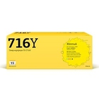 T2 Cartridge 716 Картридж T2 (TC-C716Y) для Canon i-SENSYS LBP5050/HP CLJ CP1215/CP1515n (1400 стр.) Желтый, с чипом