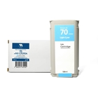 Струйный картридж NVP 70 (NV-C9390A) Light Cyan для HP DesignJet Z2100/Z3100/Z3200/Z5200/Z5400 (130 мл) совместимый