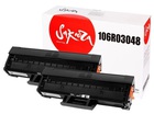 106R03048 Картридж Sakura для Xerox Phaser 3020, Xerox WorkCentre 3025, черный, 3000 к. (в комплекте 2 шт. SA106R02773, на 1 500 к. каждый)