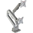 Arm Media LCD-T36 silver 17"-34" макс.2-1-9 кг настольный поворот и наклон верт.перемещ.