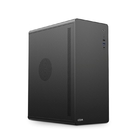 CBR Корпус ATX Miditower U500, без БП, 1*USB 3.0 Type-C, 1*USB 3.0, 1*USB 2.0, HD Audio+Mic, Black [PCC-ATX-U500-WPSU]