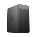 CBR Корпус mATX Minitower V285, без БП, 1*USB 3.0 Type-C, 1*USB 3.0, 1*USB 2.0, HD Audio+Mic, Black [PCC-MATX-V285-WPSU]