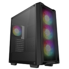 Deepcool CC560 Mesh V2 черный без БП ATX 4x120mm 5x140mm 2xUSB3.0 audio bott PSU