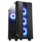 Корпус Chieftec Hunter черный без БП ATX 4x120mm 4x140mm 2xUSB3.1 audio bott PSU