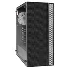 Exegate EX299420RUS Корпус Miditower ExeGate EVO-9211 (ATX, без БП, с окном, 2*USB+1*USB3.0, HD аудио, черный, 1 вент. с RGB подсветкой)