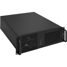 Exegate EX293182RUS Серверный корпус ExeGate Pro 3U390-08 <RM 19", высота 3U, глубина 390, БП 1100RADS, USB>
