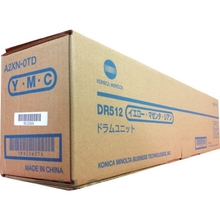 Konica minolta DR-512 Y/M/C Фотобарабан, цветной {C224/C284/C364/C454/C554 (95000стр)}