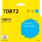 T2 C13T087240 Картридж T2 (IC-ET0872) для Epson Stylus Photo R1900, голубой, с чипом