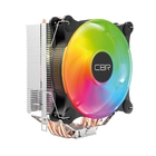CBR-CC-4180-ARGB-PWM Кулер для процессора, Al+Cu, 4 heat pipes, Socket 775/1366/1155/1156/1150/1151/1200/1700/AM2/АМ2+/АМ3/AM3+/FM1/FM2/AM4/AM5, TDP 180W, 120mm Fan, 2300RPM, HB, ARGB, PWM, 34db