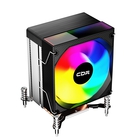 CBR-CC-3160-RGB-PWM Кулер для процессора, Al+Cu, 3 heat pipes, Socket 775/1366/1155/1156/1150/1151/1200/1700/AM2/АМ2+/АМ3/AM3+/FM1/FM2/AM4/AM5, TDP 160W, 90mm Fan, 2600RPM, HB, RGB, PWM, 32db