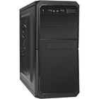 Exegate EX299282RUS Корпус Minitower ExeGate BA-202-UNS450 (mATX, БП UNS450 с вент. 12см, 2*USB, аудио, черный)