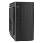 Exegate EX299269RUS Корпус Minitower ExeGate BAA-408-UNS400 (mATX, БП UNS400 с вент. 12см, 2*USB, HD Audio, черный)