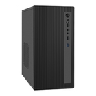 Exegate EX299222RUS Корпус Minitower ExeGate BAA-303MU-UNS450 (mATX, БП UNS450 с вент. 12см, 2*USB+1*USB3.0, HD Audio, черный)