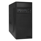 Exegate EX299139RUS Корпус Minitower ExeGate BAA-109U2-UNS350 (mATX, БП UNS350 с вент. 12см, 2*USB+2*USB3.0, аудио, черный)