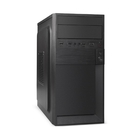 Exegate EX299175RUS Корпус Minitower ExeGate BAA-105-01-UNS400 (mATX, БП UNS400 с вент. 12см, 2*USB, аудио, черный)