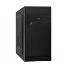 Exegate EX299182RUS Корпус Minitower ExeGate BAA-106-UNS350 (mATX, БП UNS350 с вент. 12см, 2*USB, аудио, черный)