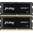 Память оперативная/ Kingston 16GB 4800MT/s DDR5 CL38 SODIMM (Kit of 2) FURY Impact PnP