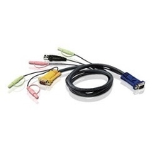 ATEN 2L-5305U КВМ-кабель USB для соединения с ПК HDB USB и аудио CABLE HD15M/MD6M/MD6M/SP/SP-SP 5M ATEN 2L-5305U КВМ-кабель USB для соединения с ПК HDB USB и аудио CABLE HD15M/MD6M/MD6M/SP/SP-SP 5M