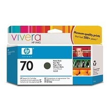HP C9448A Картридж №70, Matte Black {DJ Z2100/Z3100, Matte Black (130 ml)}