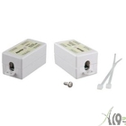 Hyperline CA-IDC-C5e-WH Проходной адаптер (coupler), Dual IDC (110&Krone), категория 5e, 4 пары Hyperline CA-IDC-C5e-WH Проходной адаптер (coupler), Dual IDC (110&Krone), категория 5e, 4 пары