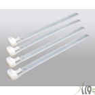 Hyperline GTRN-200HD Стяжка нейлоновая открывающаяся, безгалогенная (halogen free), 200x7.6мм (100 шт)