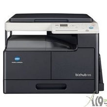 Konica-Minolta bizhub 185 A0XY026 {МФУ 18 стр./мин. (А4), А3, 12 000 стр./мес.;GDI контроллер, лоток 250л,тонер 5k.запуск специалистом АСЦ, крышка оригинала,без кабеля в комплекте.} 