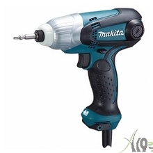 Makita TD0101F Шуруповерт ударный [TD0101F] {230Вт,0-3200у\м,6-ти гран 6.35,100Нм,0.99кг,кор,M4-M14,бита Philips,подсветка}
