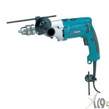Makita HP2070F Дрель ударная [HP2070F] {1010Вт,ЗВП-13мм,0-1200\2900об\м,2.4кг,чем,мет редуктор,подсветка}