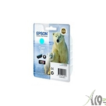 EPSON C13T26124010/4012  26C Epson картридж к Expression Premium XP-600, 605, 700, 800 (голубой) (cons ink)
