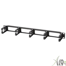 Hyperline CM-1U-PL Кабельный организатор с пластиковыми кольцами, 19", 1U